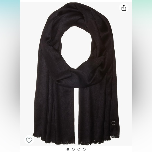 Calvin Klein Black Pashmina - Picture 1 of 4
